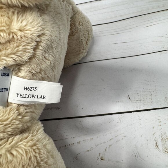 Heritage Collection Ganz Yellow Lab Plush Dog 10" H6275 Stuffed Animal Puppy - Picture 6 of 7